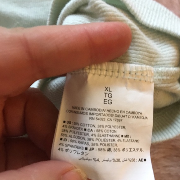 Old Navy Ribbed Racerback Tank. EUC - Picture 3 of 3